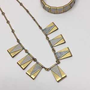 JCrew Necklace and bracelet set.